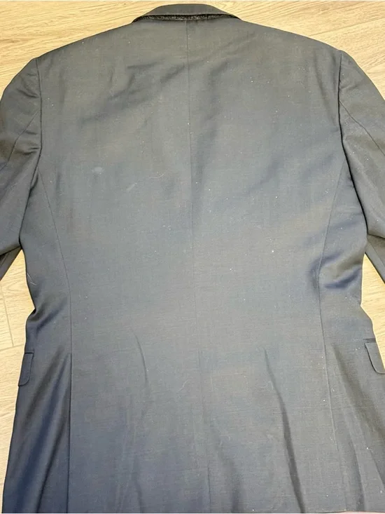 Z Zegna Ermenegildo Zegna "City" Button Dual Vent Wool Blend Blazer 48C(Short) - Picture 3 of 7